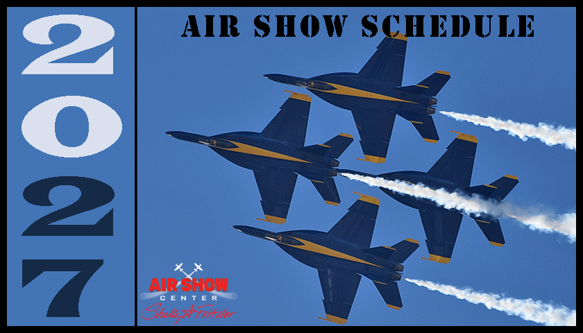 USN Blue Angels schedule graphic