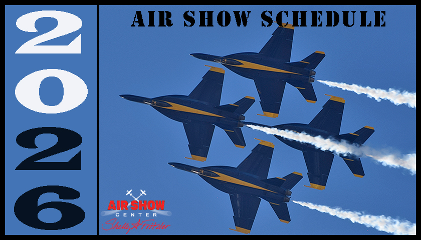 USN Blue Angels schedule graphic