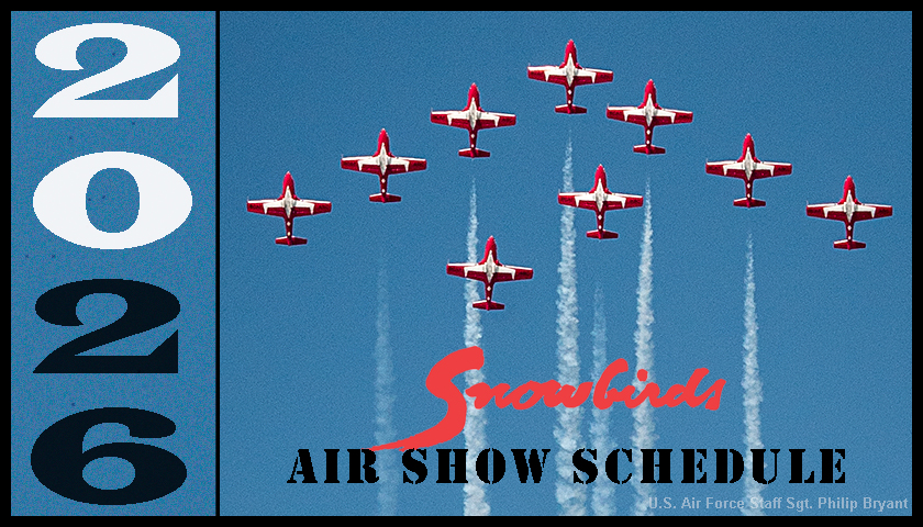 CF Snowbirds schedule graphic